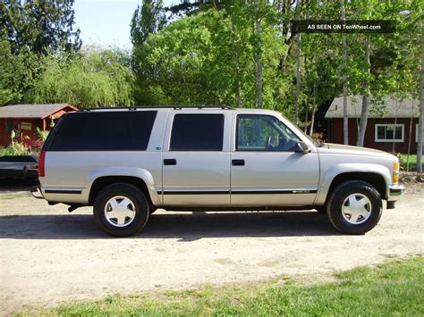 1999 Chevrolet Suburban Ls 1500 4wd, Loaded, Rust, Very.