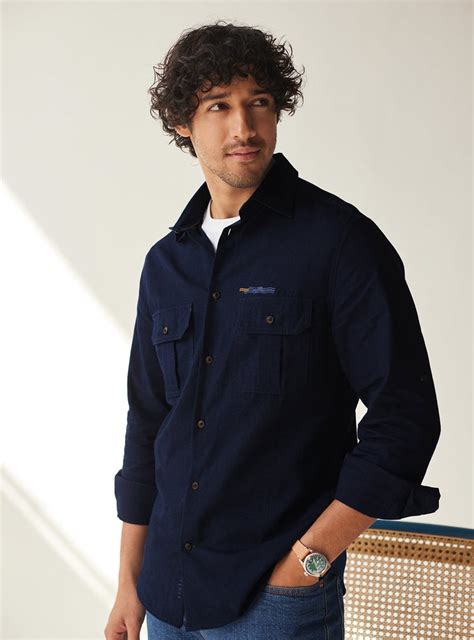 Andamen Indigo Tide Shirt