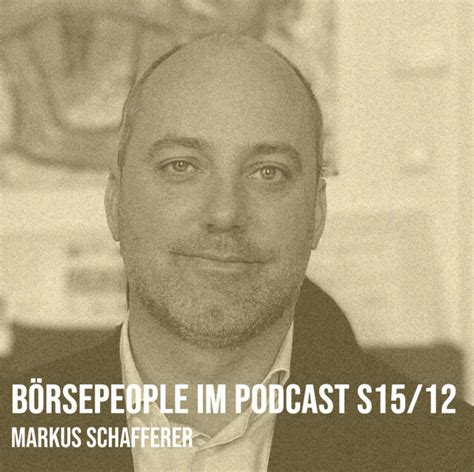 Börsepeople im Podcast S15/12: Markus Schafferer | boerse-social.com