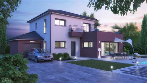 Plan Maison Moderne 的图像结果