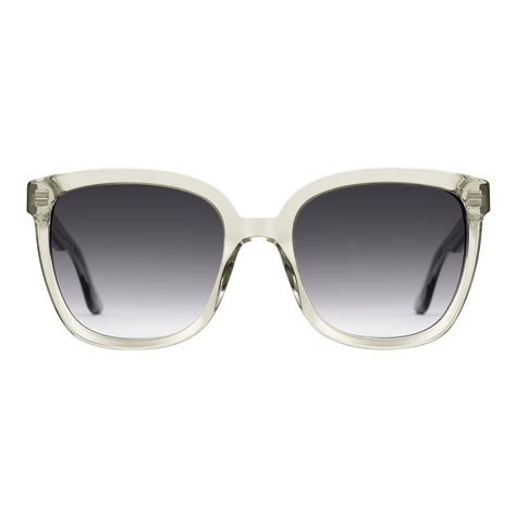 Grande Bio-Acetate - Blue square sunglasses | DW