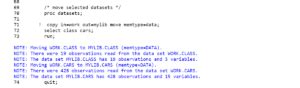 Image result for Proc Copy in SAS Examples