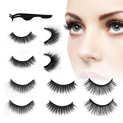 Amazon.com: Reusable Self Adhesive Eyelashes, Reusable Adhesive ...