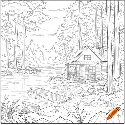 Scenic Coloring Pages [2025]