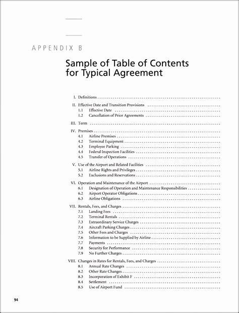 Image result for Appendix with Tables Microsoft Word Examples