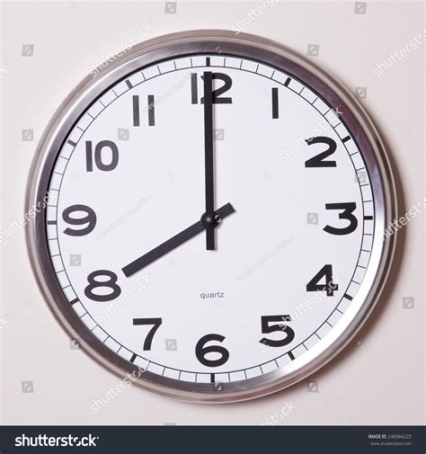 Clock At 8 O