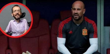 El polémico mensaje de Pepe Reina con Echenique: "Lo único que puedo ...
