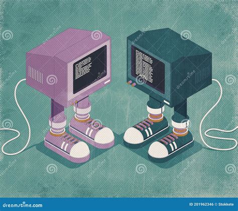 Old Computer Characters 的图像结果