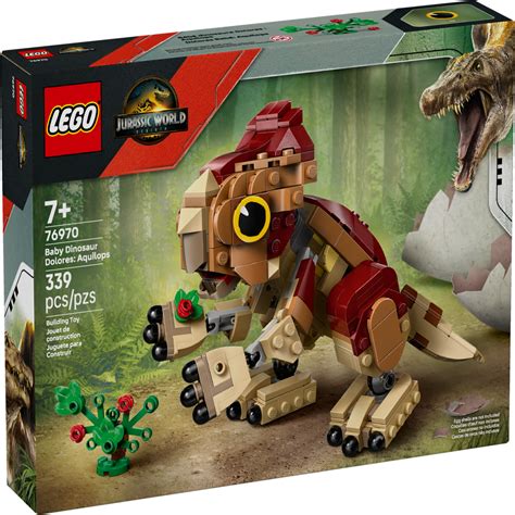 Lego 76970 Jurassic World Baby Dinosaur Dolores: Aquilops (339 Pieces ...