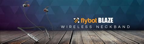 Flybot Blaze Bluetooth Wireless in Ear Neckband Earphone with Mic ...