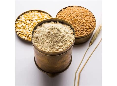 Ghotaram Organic Farm Fresh Chana Sattu Atta/Roasted Gram Flour/Black ...