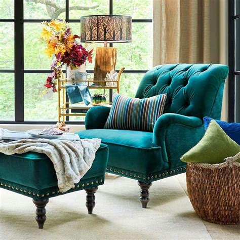 teal chairs for living room
