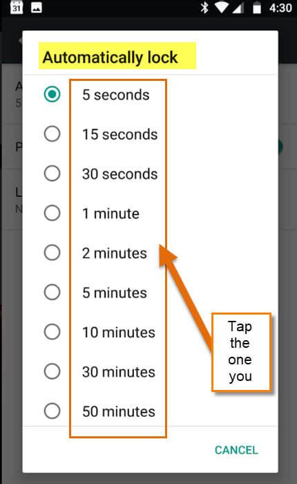 Image result for Lock Screen Time Setting
