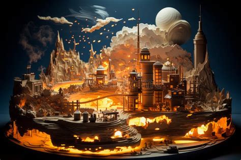 Alien City Background 的图像结果