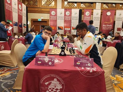 Asian Individual 2025 R4: Iniyan and Karthikeyan in a four-way lead ...