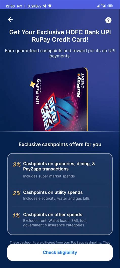 How To Get Instant Rupay UPI Credit Card from HDFC Bank With Payzapp ...