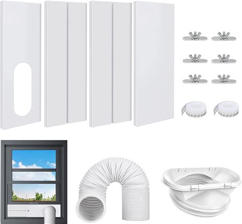 Portable Air Conditioner Window Kit, Universal Portable AC Window Vent ...