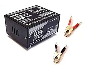 ERH India 200 Watt Powerful Mini Car Inverter/Converter with Battery ...