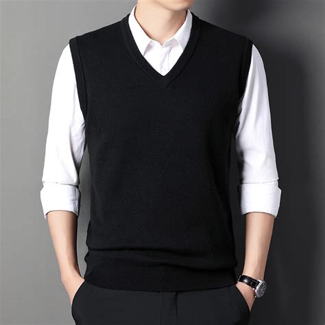 Sweater Vest Men's