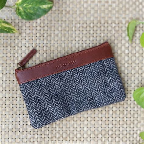 Aria Multi-purpose Pouch (Tweed - Grey Herringbone) – Hamelin