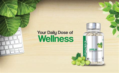 Nirvasa Amla Capsules (500mg) with Purest & Natural Amla Extracts (60 ...