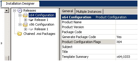 Install 64-Bit Project 的图像结果
