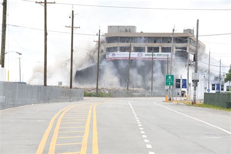 N.J. military buildings designed to withstand a bombing are imploded ...