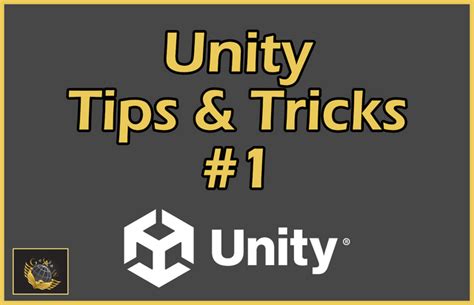 Image result for Unity Tips and Tricks