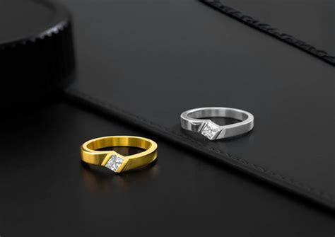 Buy Men's Solitaire Rings – Elegant Silver Styles | Orionz Jewels