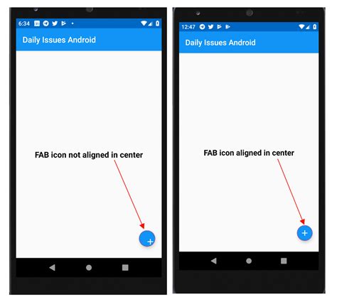 Image result for Floating Action Button Icon Position Android