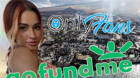 OnlyFans Model Raises $10K For Maui Wildfire After GoFundMe Bans Nude Fundraiser