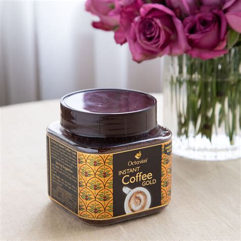 Buy Octavius Gold Instant Coffee Powder Jar Online at Best Price in India