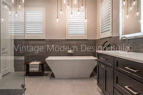 Minimalist Modern Bathroom Remodeling Project Austin TX - Vintage ...
