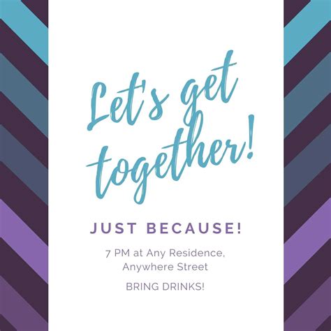 99+ Get-Together Party Invitation Message Idea