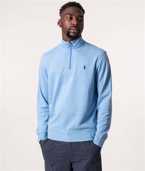 Quarter Zip Sweatshirt Soft Royal Heather | Polo Ralph Lauren | EQVVS