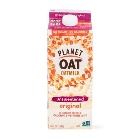 Get Planet Oat Unsweetened Oat Milk, Original Flavor Delivered | Weee ...