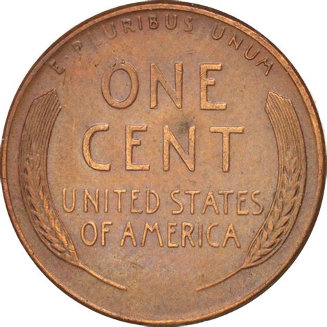 One Cent 1958 Wheat Penny, Coin from United States - Online Coin Club
