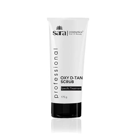 Sara Oxy D-Tan Scrub Tan-Free Skin & Acne Removal Skin Face Scrub For ...