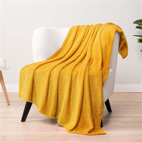 Yellow Throws And Blankets