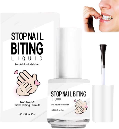 Anti Nail Biting Clear Nail Polish - Stop Biting Your Nails, Prevention ...