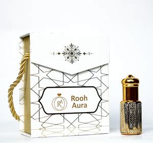 Rooh Aura Premium Luxury Unisex Roll On- Afeem Fragrance Floral Attar ...