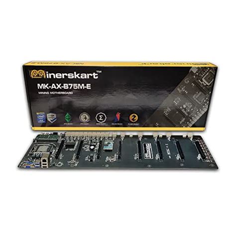 Amazon.in: Buy Minerskart® MK-AX-B75M-E V3.2 8 GPU Riserless Mining ...