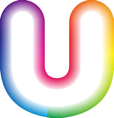 Neon Letter U PNG 的图像结果