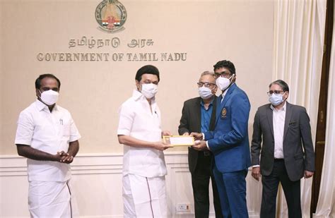 Tamil Nadu State Government felicitates players with 1 crore 98 lacs ...