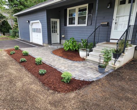 Front Walk Paver Designs