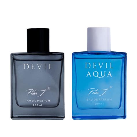 Buy Peter J Combo Devil and Devil Aqua 100ml x 2 Luxury Eau De Parfum ...