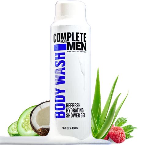 Amazon.com : COMPLETE FOR MEN - Hydrating Shower Gel for Men: Sulfate ...