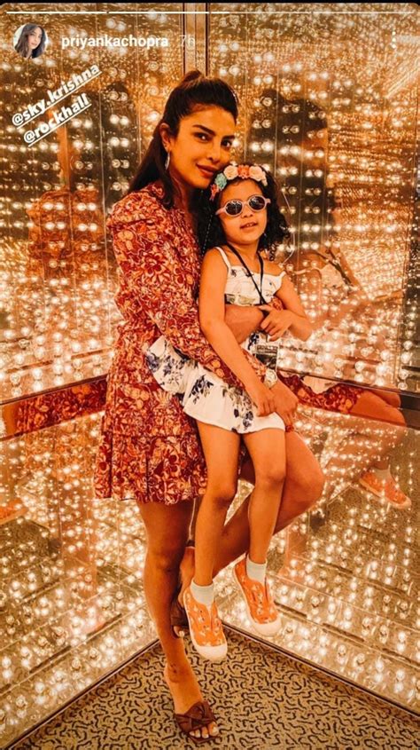 Priyanka, mom Madhu Chopra visit the Rock and Roll Hall of Fame in Ohio ...