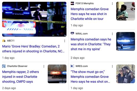 gematria truth: Comedian Mario "Grove Hero" Bradley shot and injured in ...