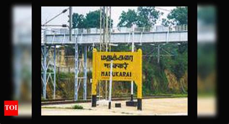 Madukkarai railway station gets advanced signalling system | Coimbatore ...
